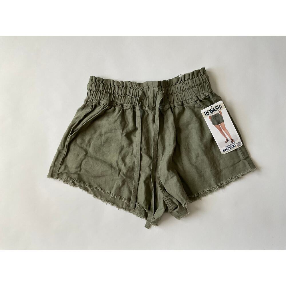 Rewash linen papper bag shorts size small NWT‎